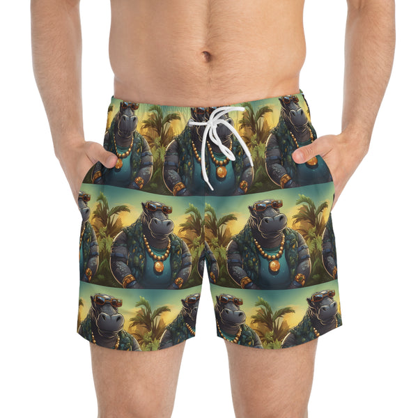 Jungle Swagger Swim Shorts