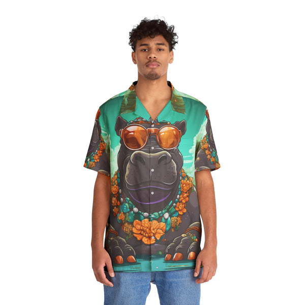 Aqua Chill Jungle Hawaiian Shirt